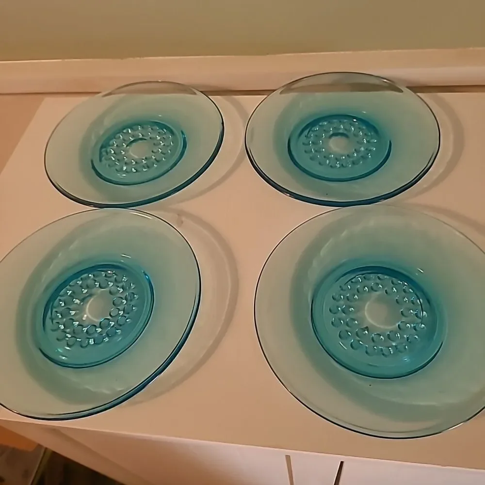Set of Four Vintage Saucers